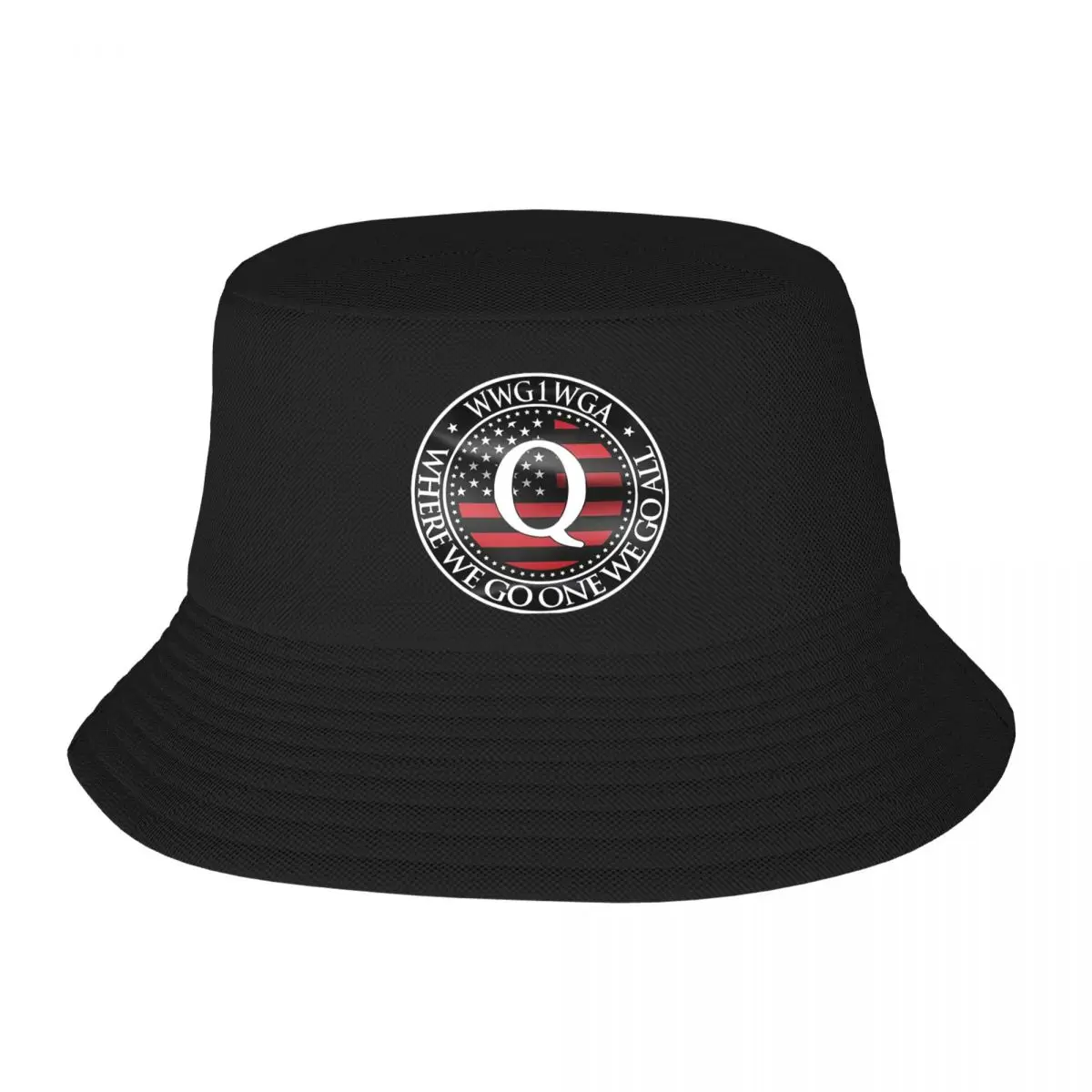 

Qanon весенние двусторонние головные уборы из хлопка для мальчиков и девочек