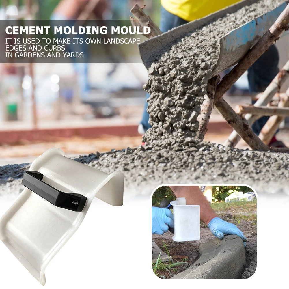 Reusable Concrete Trowel with Handle Path Maker Paver Mould Stone Brick Concrete Cement Walk Garden Paving Mold Patio Paviment
