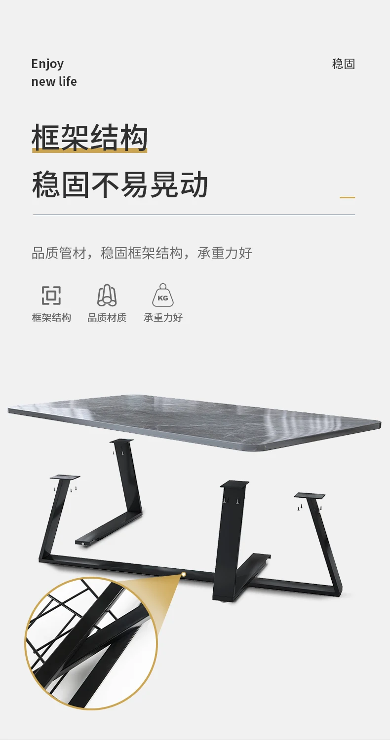 Luxury Coffee Tables Living Room Modern Design Marble Top Minimalist Low Dinning Table Nordic Mesa Auxiliar Bedroom Furniture