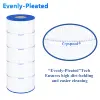 Pool Filter Compatible with C1200, CX1200RE, PA120, C-8412, FC-1293, WaterwayClearwaterII, ProClean 125, 4 Pack 5