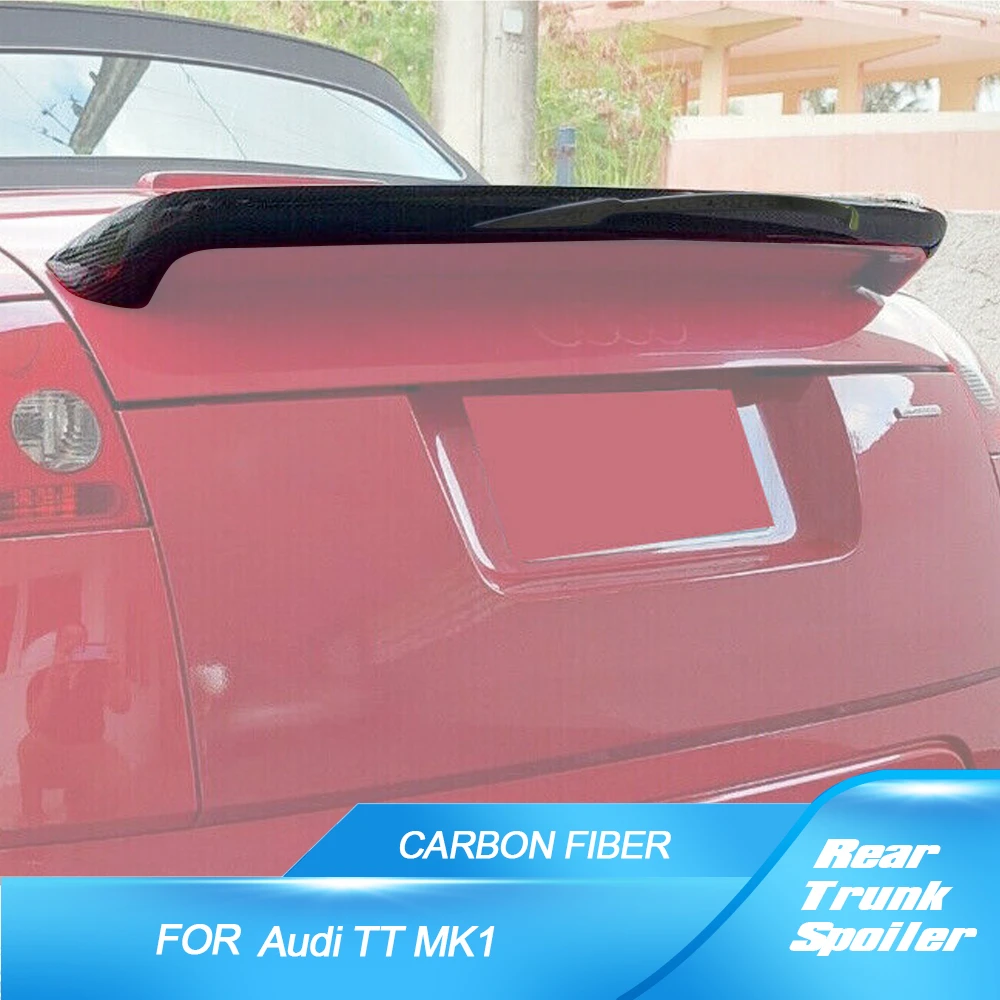 Carbon Fiber Rear Trunk Spoiler For Audi Tt/tt Quattro Mk1 Type 8n 1998