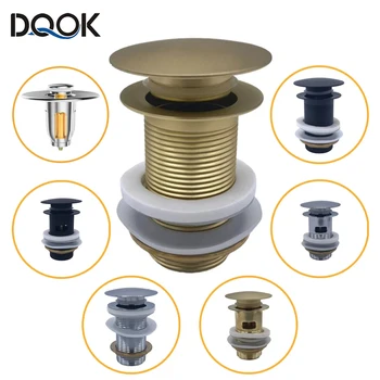 ห้องน้ําอ่างล้างหน้า Pop Up ท่อระบายน้ําเสีย Stopper ก๊อกน้ําห้องน้ําอุปกรณ์เสริม 1