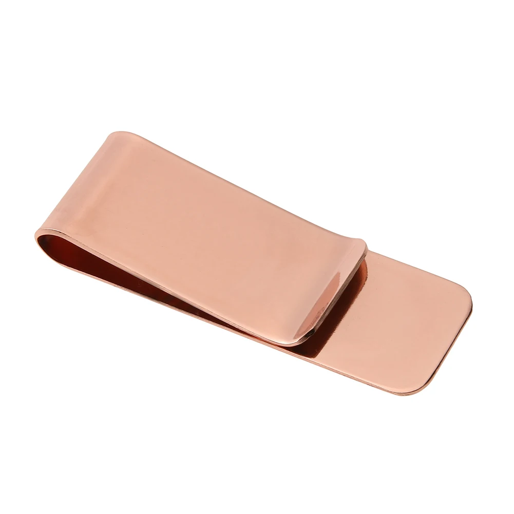 Stainless Steel Wallet Card Clips Creative Business Banknote Folder Portable Minimalist Multifunctional Slim for Men Women