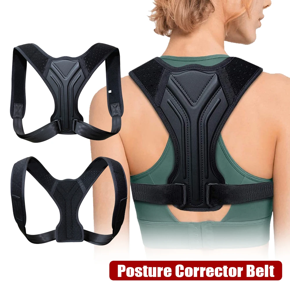 Posture Corrector Women Bra,Breathable Adjustable Invisible fit Posture  Corrector,Back Braces for Scoliosis,Provides Pain Relief for Back （S-XL）  (Black XL) : : Health & Personal Care