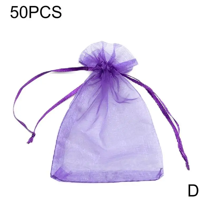 50pcs Fruit Protection Bags Pest Control Anti-Bird Garden Drawstring Net Bags Mesh Grape Bag Plant Grow Bags 