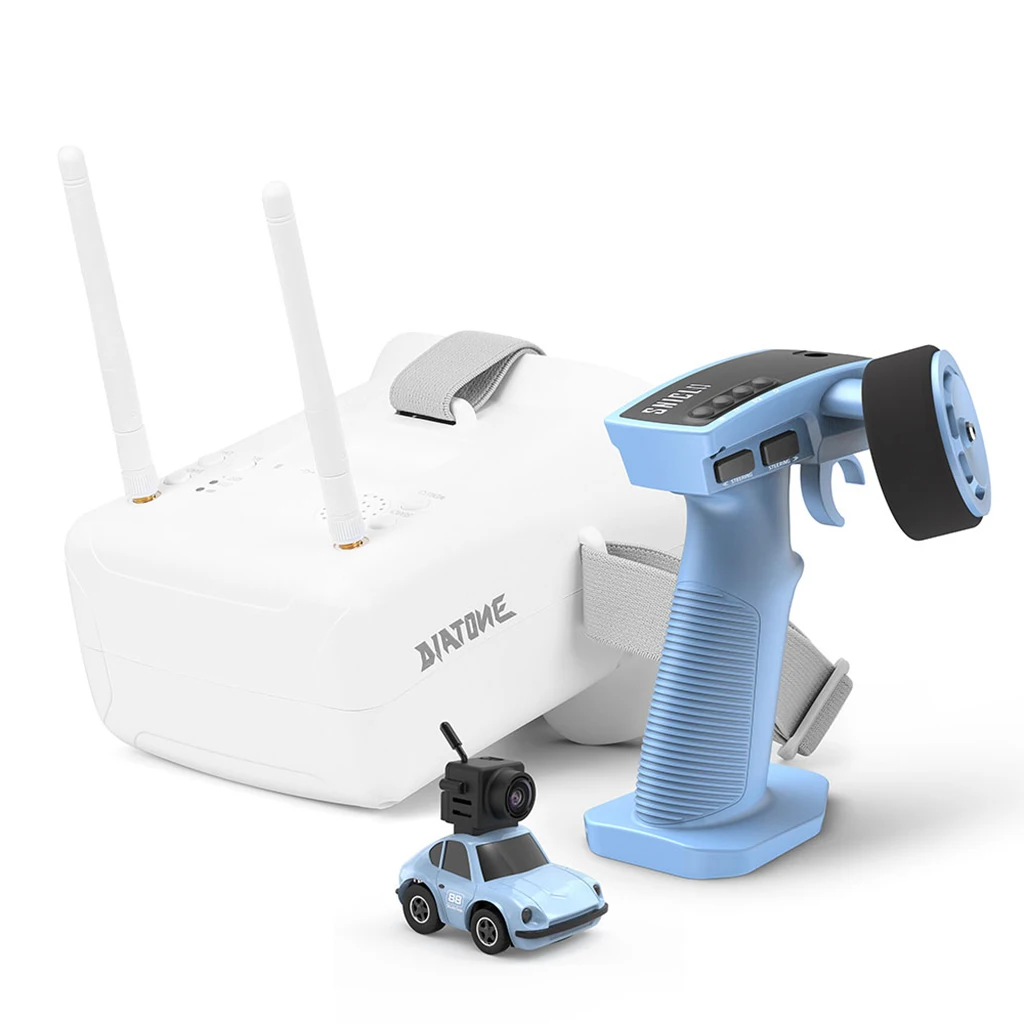 DIATONE JustAir Q25-240 ̴ RC FPV RTR 2.4G ũ ڵ, 480P HD ī޶ , ڵ   ε ڽ, 1:100