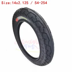 Durable 14-Inch Electric Bicycle Tires with Inner Tube (Tyre A)