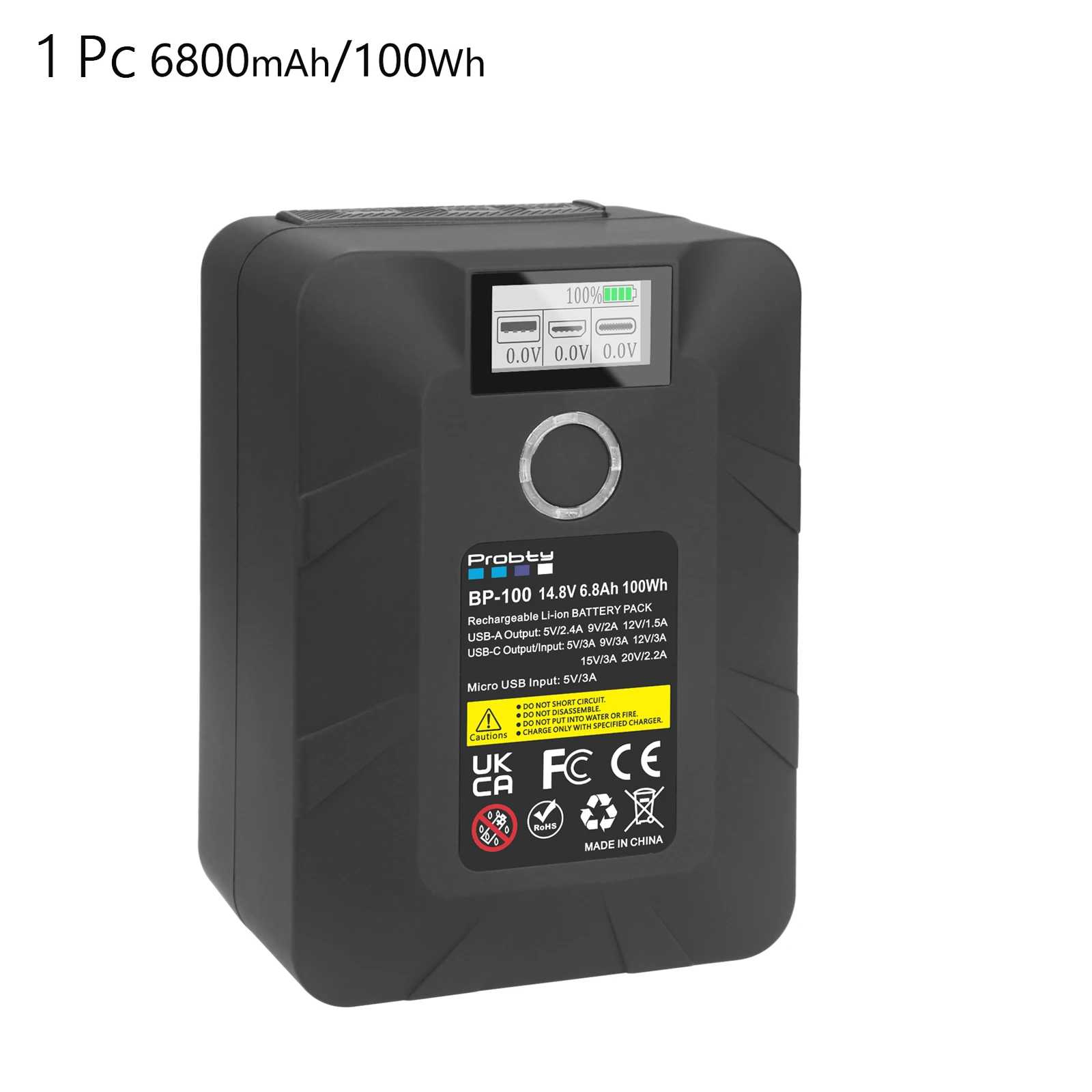 Batteria Li-Ion + Caricabatterie Rapido Da Auto Per Canon EOS 5D/6D/7D/60D – Sostituto LP-E6