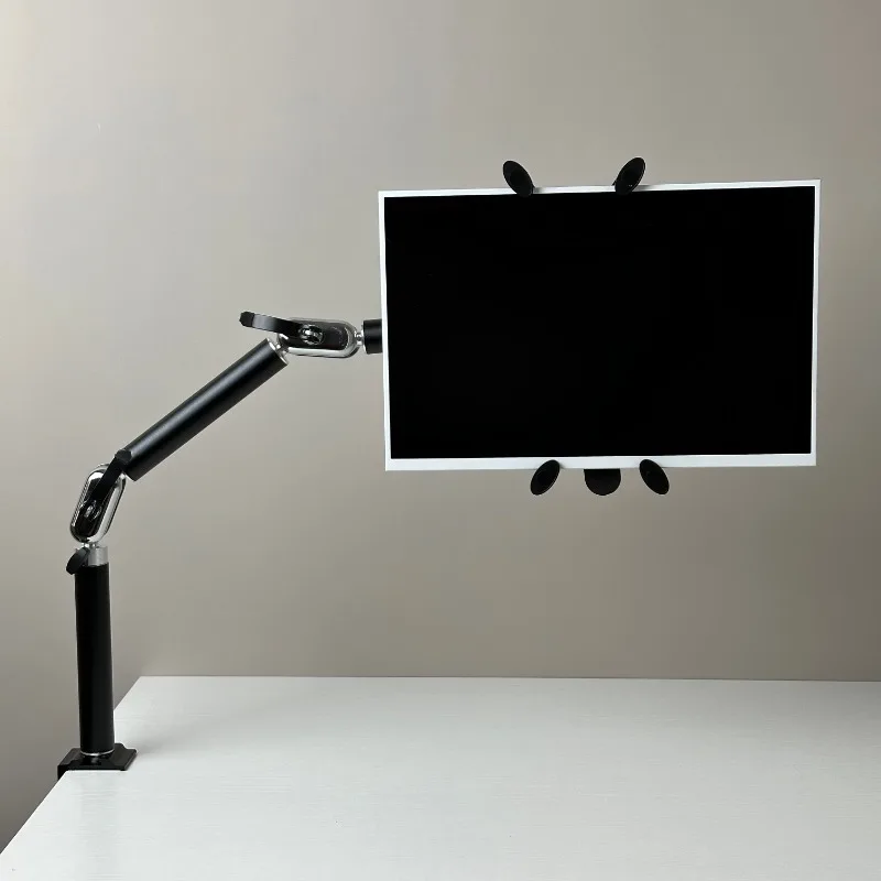 Dobrável Liga de Alumínio Desktop Monitor Holder Suporte de Computador Portátil Vesa Mount Riser para 13 Polegadas 14 Polegadas 156 Polegadas 17 Polegadas - Imagem 2