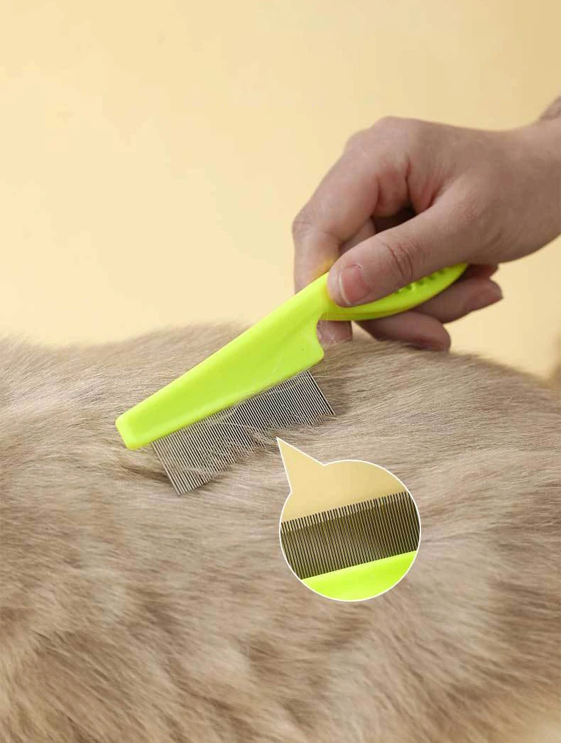 Title 4, Kimpets Cats Grooming Comb Dogs Dense Toothed R...