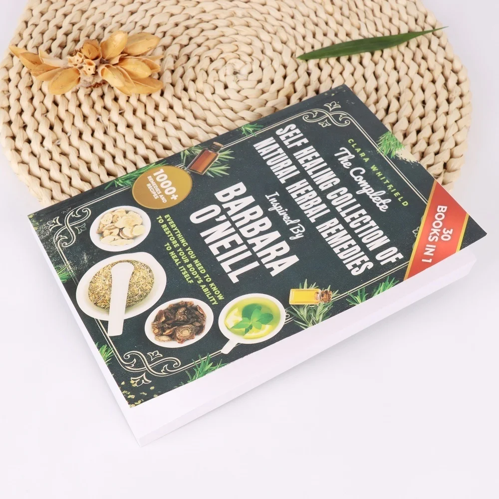 바바라 오닐의 완전한 천연 허브 요법 컬렉션, 30권의 책이 하나로, 1000개 이상의 고대 허브 요리법, 성인을 위한 자기 치유 가이드