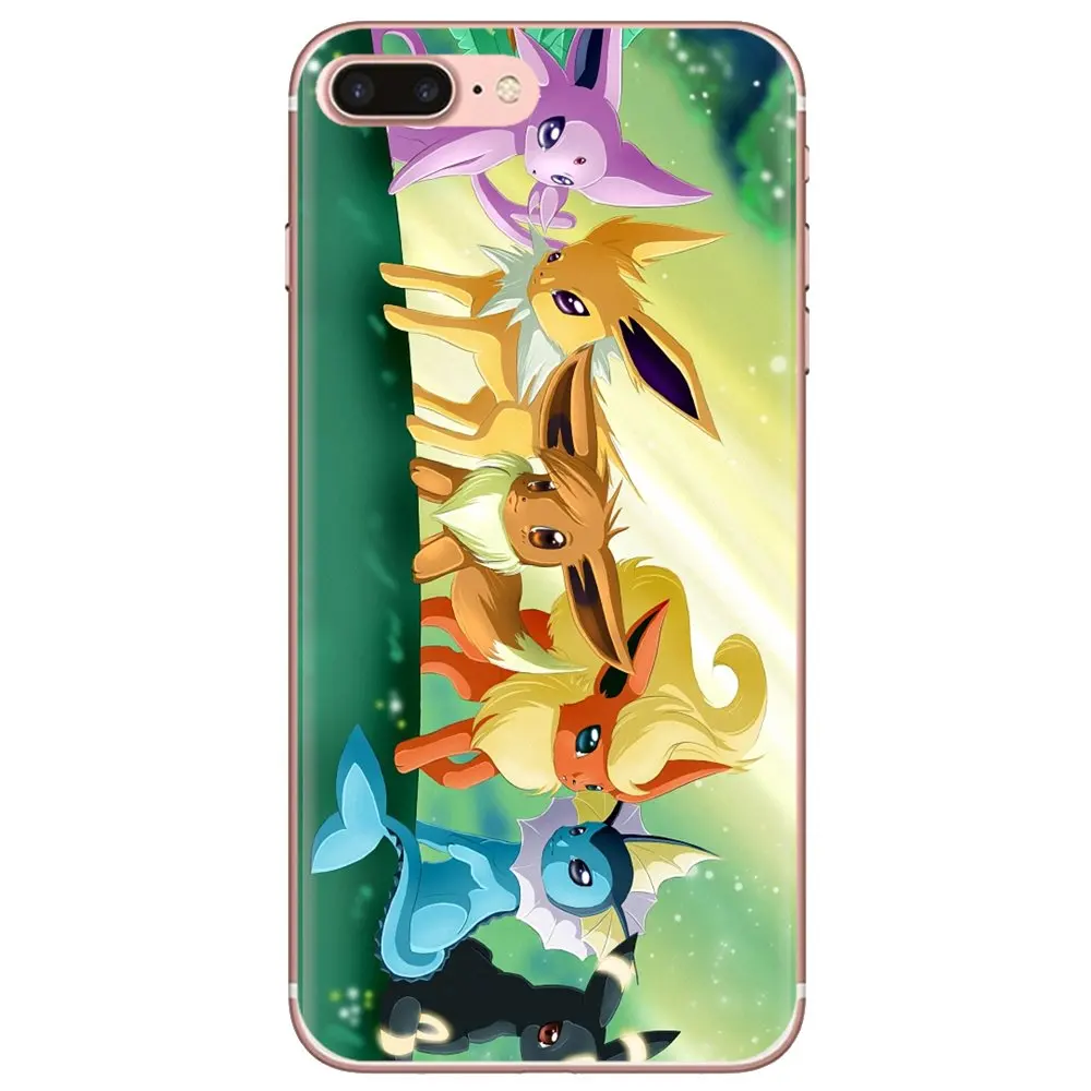 meizu cover Soft TPU Phone Cover For Meizu M6 M5 M6S M5S M2 M3 M3S NOTE MX6 M6t 6 5 Pro Plus U20 Rainbow Pokemon Eevee Evolution Art best meizu phone case brand Cases For Meizu