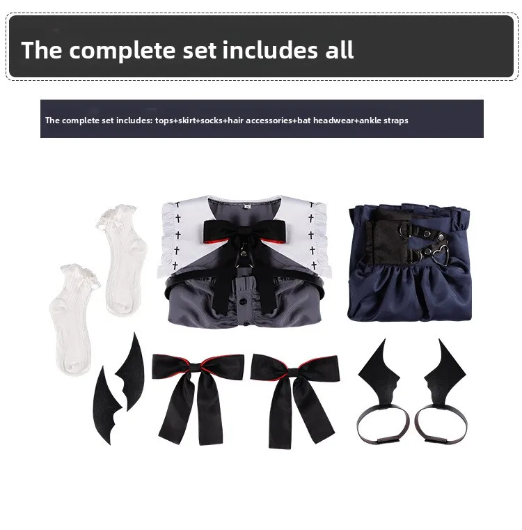 Rainbow Club 2434 Virtual Vtuber: Kuzuha | Uniform Cosplay Costume 23 School Uniform Cosplay Costume