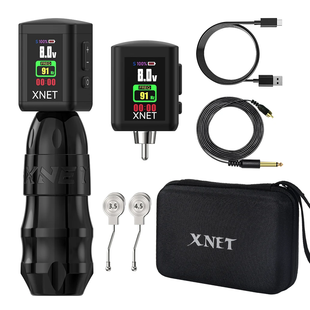 Xnet braidワイヤレスタトゥーマシン ディスプレイ 低 価格 通販