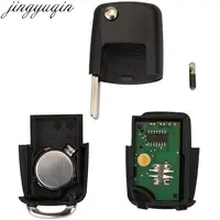 Jingyuqin 3B รีโมทคีย์ 433Mhz ID48 สําหรับ VW Golf Jetta Beetle Polo Tiguan Touran แคดดี้ Eos Up 1J 0959753 DA/AH 1K 0959753 G DA8000M 3