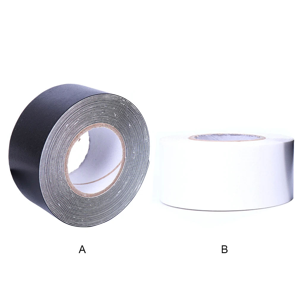 Tennis Racket Head Tape Removable Racquet Frame Protective Manual