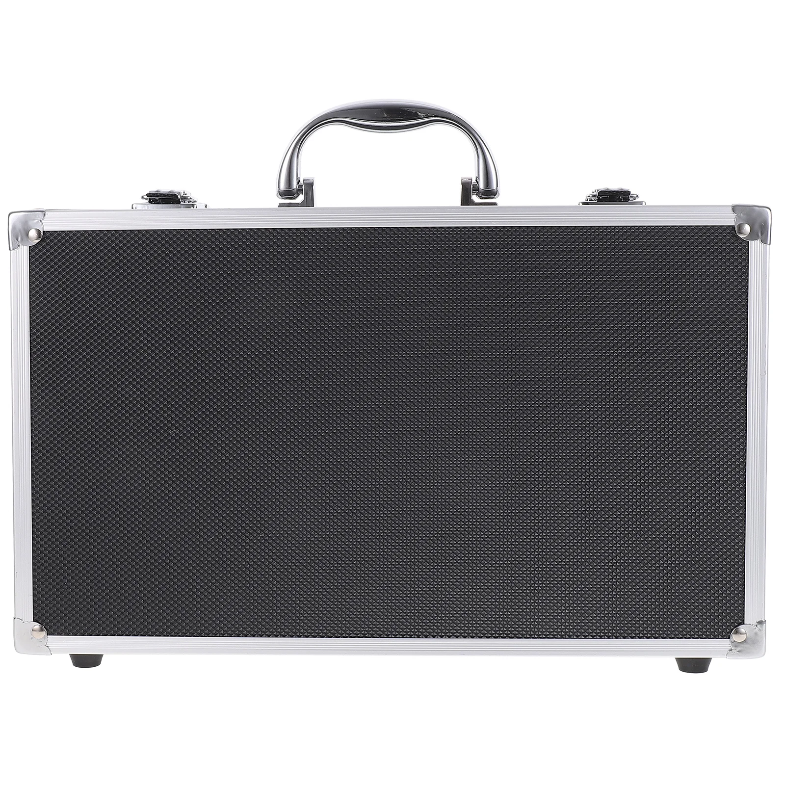 

Microphone Box Storage Suitcase Equipment Case For Audio Organizer Boxes Sturdy Aluminum Holding Studio Alloy Sponge Handheld