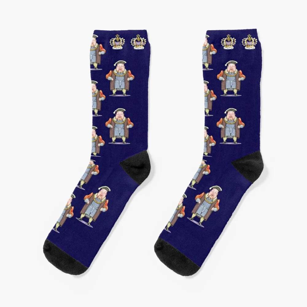 Henry VIII Socks man ankle Luxury Woman Socks Men's the six wives of henry viii dvd rick wakeman