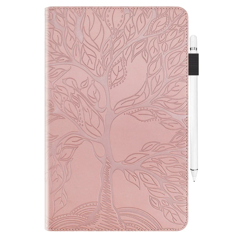Funda for Lenovo Tab M11 Case TB330FU 2024 Tree Embossed Stand Back Shell for Lenovo Xiaoxin Pad 2024 Case Cover Tablet Case