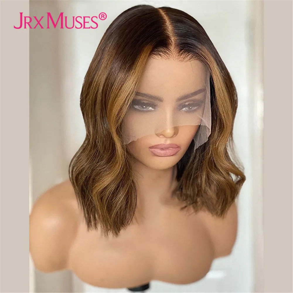 

Парик из натуральных волос коричневого цвета, 13 х4, бразильский