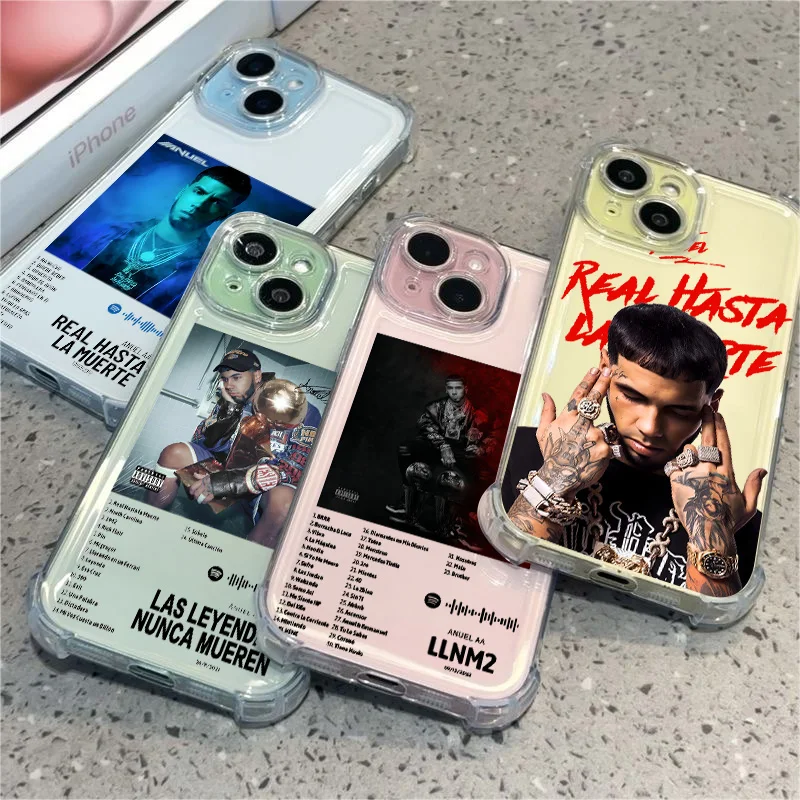 Stylish Rapper Anuel AA Themed Phone Case