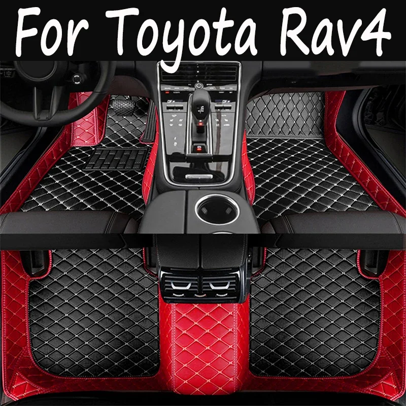 

Автомобильные коврики для Toyota Rav4 Rav 4 2020 2019 (XA50 50), автомобильные аксессуары для интерьера, водонепроницаемые защитные чехлы, кожаные коврики