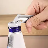 Ouvre-boîte manuel en acier inoxydable, coupe-boîtes pour canettes de bière et boissons, ouvre-couvercles pour le camping, les voyages et la cuisine 3