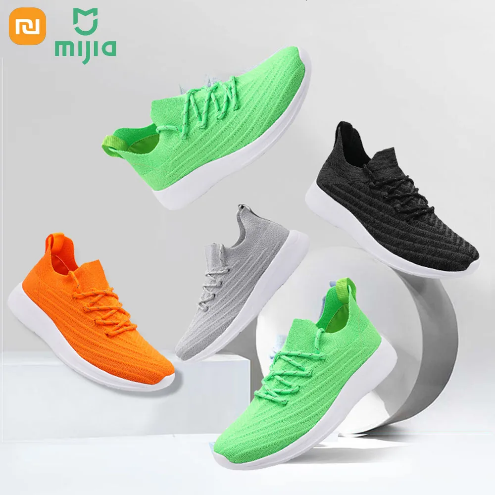 Xiaomi Mijia Men's Sports Running Shoes Campus Lightweight Rubber Outsole Casual Men Sneakers Gym Ultra Light Freetie Mi Shoes