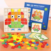 Montessori Cognition Puzzle Board Logical Training Matching Game Early Educational Toys Gifts For Children Kids Baby 1