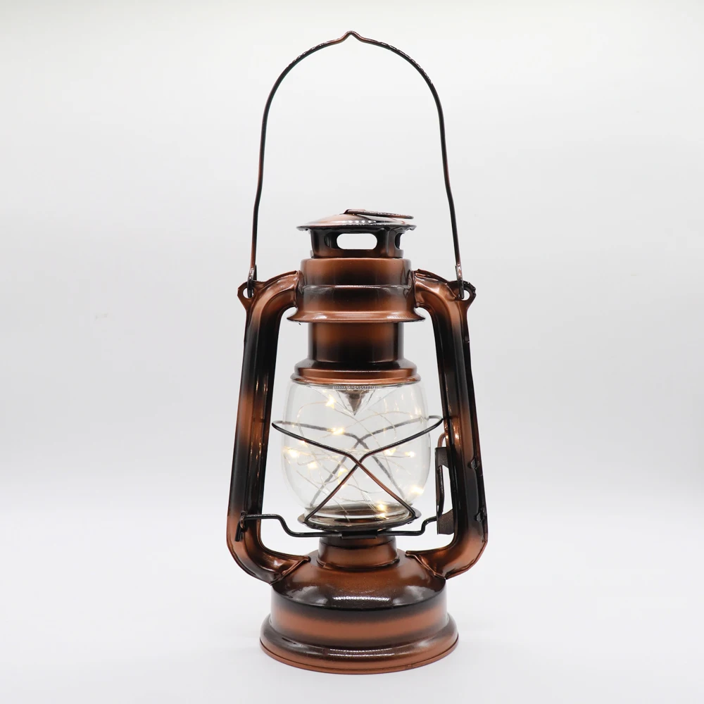 Wholesale Portable Large Vintage Kerosene Bottle Nostalgic Classic Night Light Lantern Toys Wild Emergency Lamps For Camp
