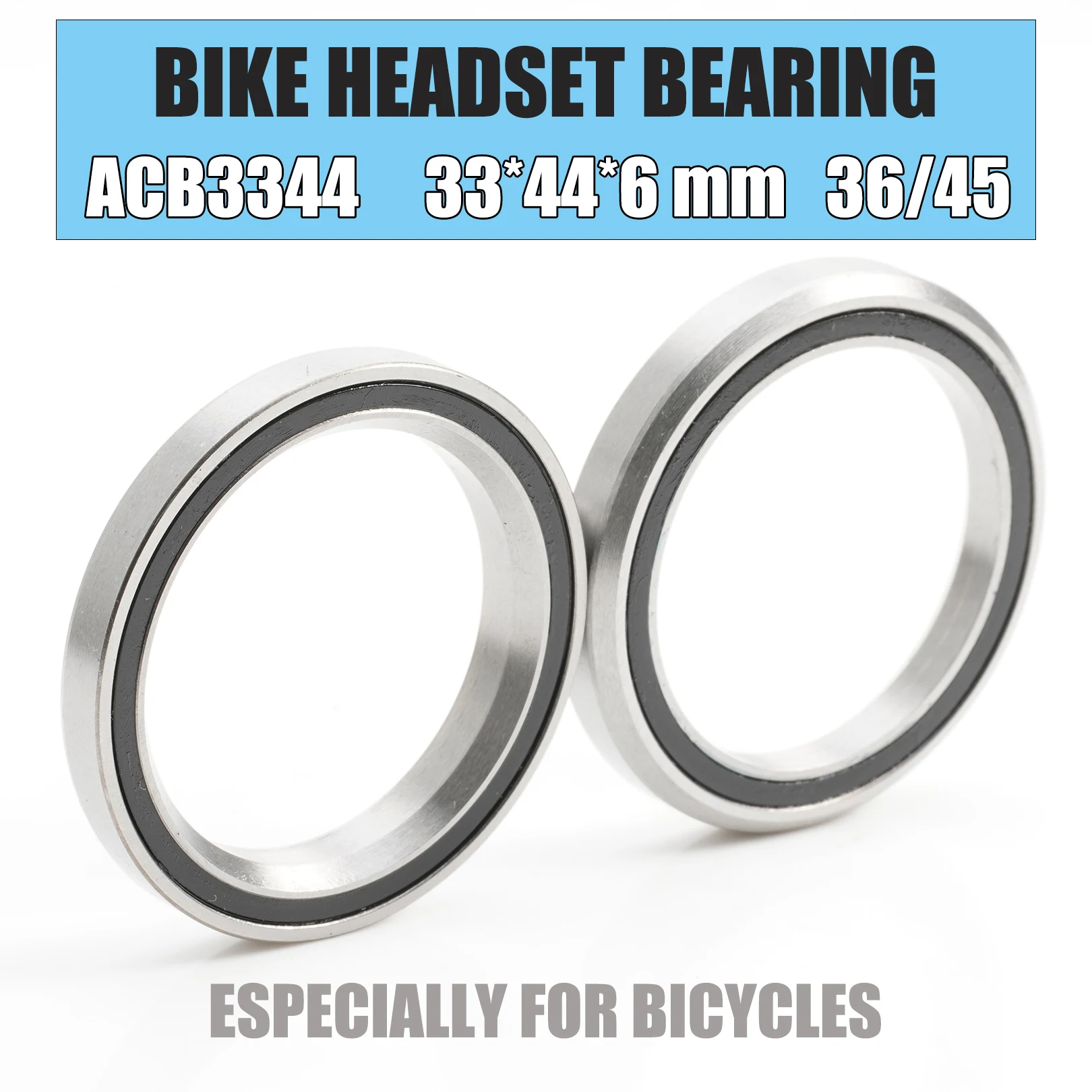 자전거 헤드셋 베어링 ACB3344 33*44*6mm 36/45, ACB 로드 MTB 앵..