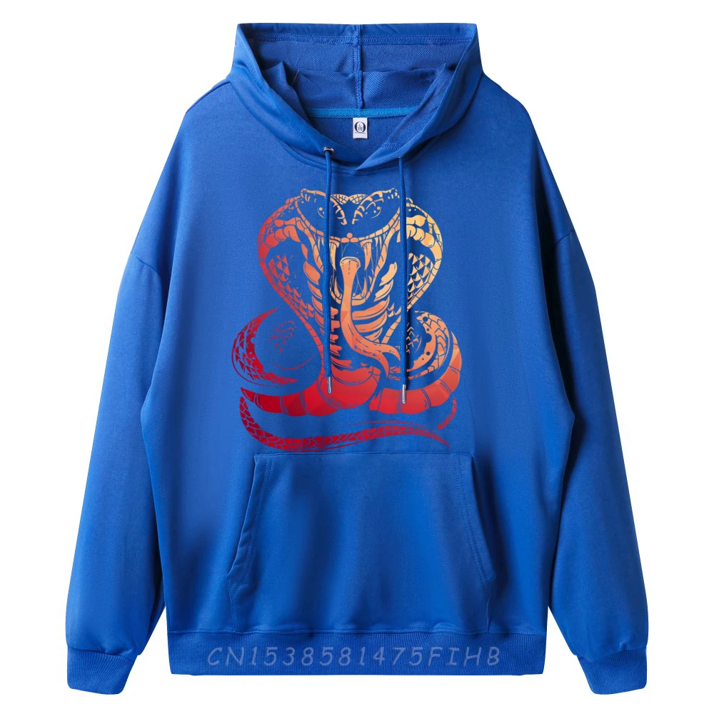 Normal Cobra Snake Zoo Reptile Venom Hoodies Funky Mother Day long Sleeve O-Neck Hoodies Mans Street Hoodies  Cobra Snake Zoo Reptile Venom Snake cailan