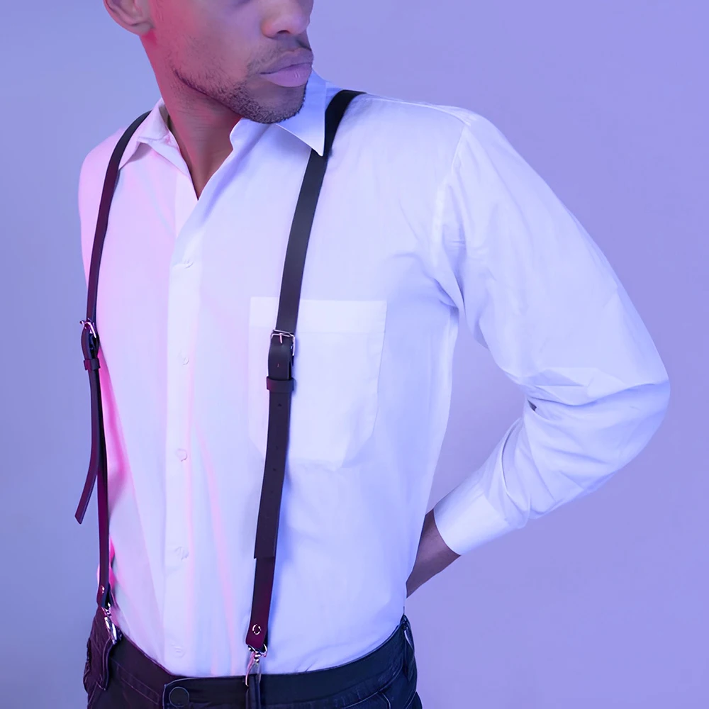 Рисунок 2 - Мужские ремни БДСМ гей искусственная