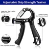 10-100kg Adjustable Hand Grip Strengthener Hand Grip Trainer With Counter Wrist Forearm And Hand Exerciser For Muscle Building 3
