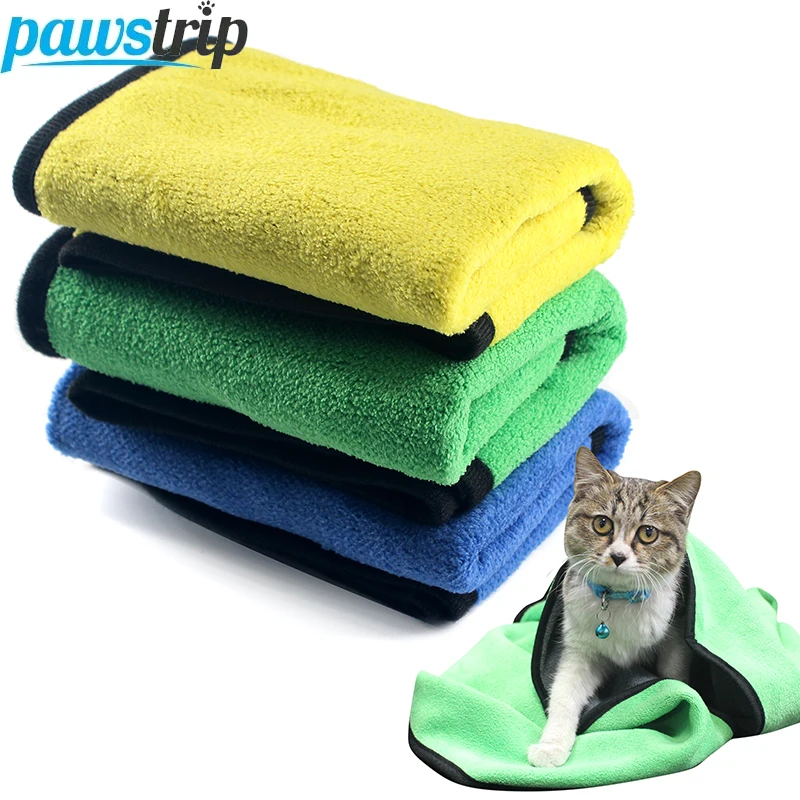 Ultra-Absorbent Quick-Dry Pet Towel - Soft Lint-Free Fiber
