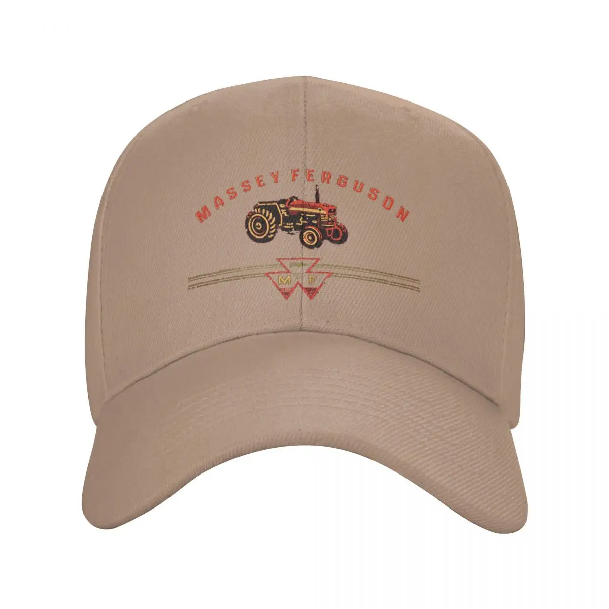 thumbnail image 1 of Gorra de béisbol lavada para hombre, gorra de camionero estilo retro con tractores, gorra de papá, gorras de golf Massey Ferguson, 1 of 7
