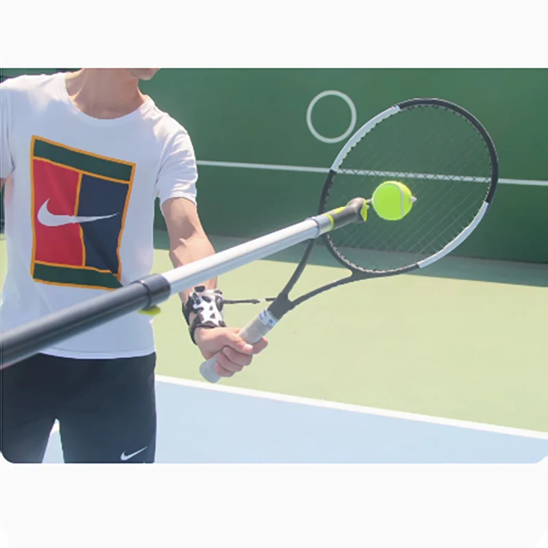 Tennis Spin Trainer Top Spin Cutting Volley Serve Allenamento Ad Azione Fissa