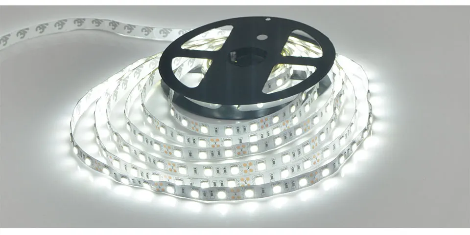 Description Picture 5 of itemDC12V 2835 RGB LED Strip Lights Diode Ribbon Tape Lamp 5M Soft Flexible Waterproof  For Bedroom Living Room Windowsill Lighting