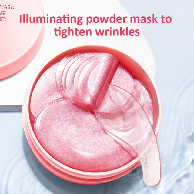 Eye Patches Blood Orange Serum Moisturizing Tender Brightening Firming Eyes Mask Skin Care Gel Korean Cosmetics