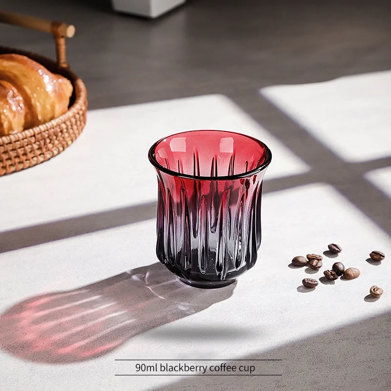 بينكوو طقم قهوة زجاجي مع صينية 500 مل