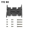 Chassis Gearbox Mount Transmission Holder Skid Plate Metal For Axial Scx10 Upgrade Parts Rc Crawler Car Accessories 1/10 Scale 5