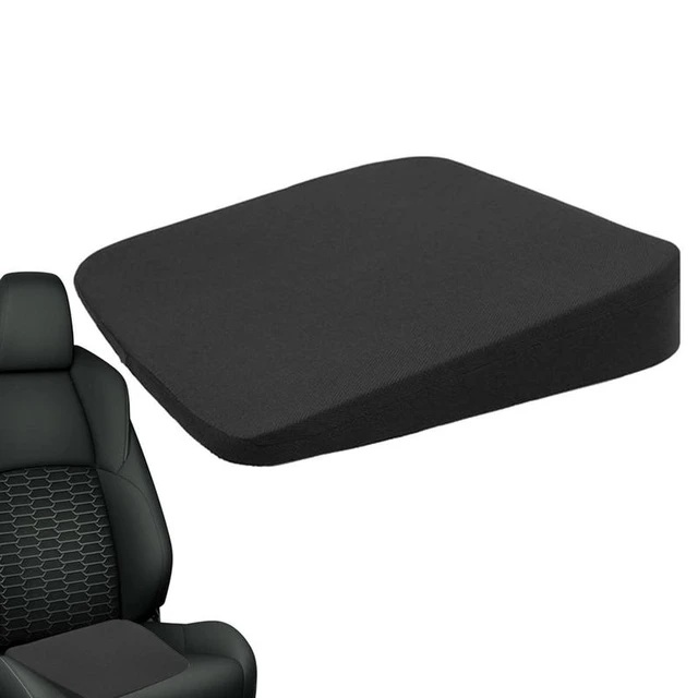 Cojín elevador de asiento de coche, alfombrilla de aumento de altura,  transpirable, portátil, alivio de la fatiga, adecuado para coches -  AliExpress