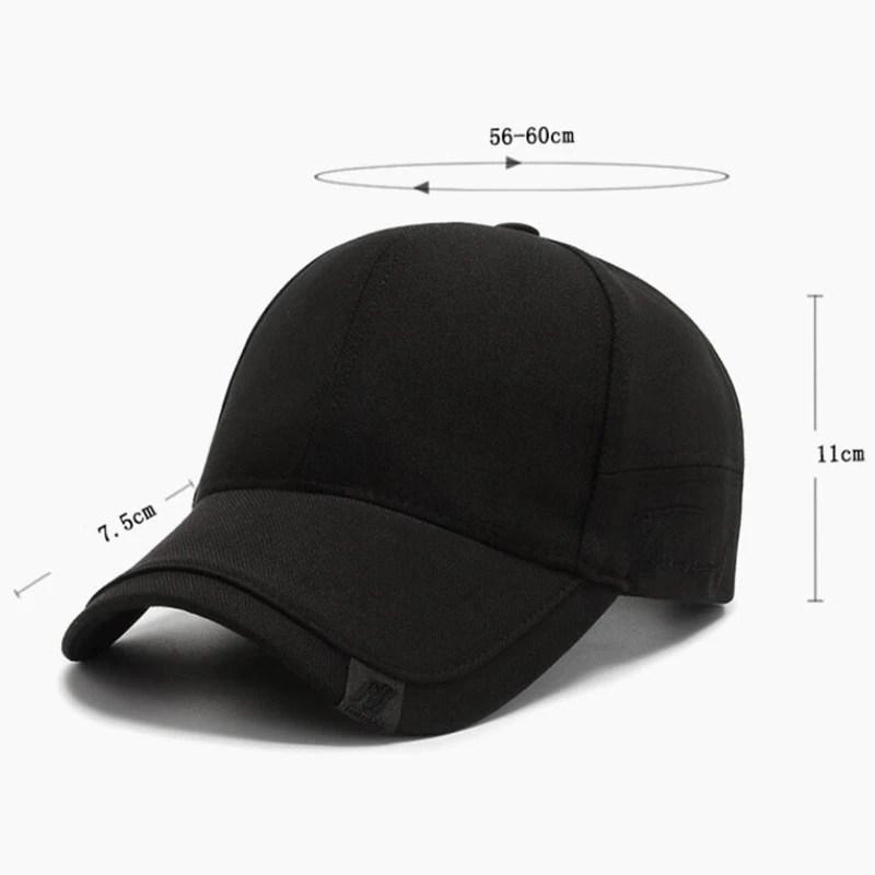 Hot Sale Men Baseball Cap Sun Protection Sunshade Hats Summer Comfortable Simple Casual Daily Versatile Adjustable Male Peaked_mkmklike.com