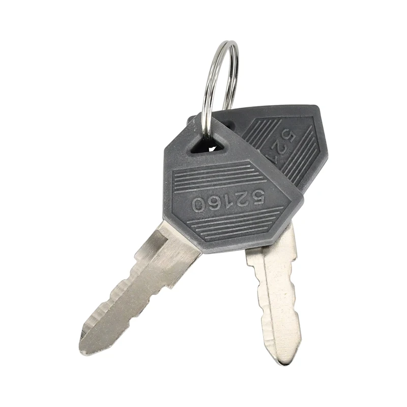 5Pcs Ignition Keys 198360-52160 1A7880-52100 Compatible with Yanmar EX450 EX2900 EX3200 SC2400 SC2450 Compatible with John