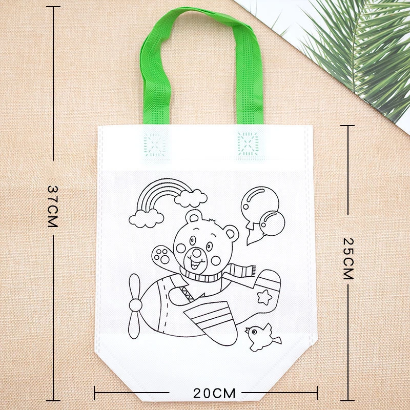 5Pcs Kids DIY Drawing Colored Graffiti Bag & Painting Crayons Children Learning Educational Drawing Toys Set for Boy Girl Gifts