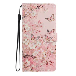 Lovely Pattern Wallet Flip Case with Card Holder and Stand Feature - OPPO Reno12 Pro 5G (SH0251)