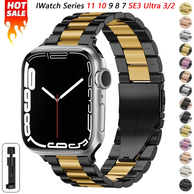 Premium Stainless Steel Watch Strap Bracelet