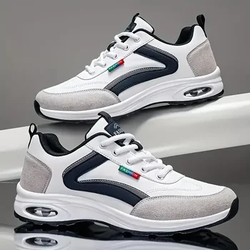 العصرية الرجال الارتفاع الداخلي زيادة احذية الجري المضادة للانزلاق المطاط تسولي حذاء كاجوال طوال اليوم الراحة الصالة الرياضية العمل الرجال أحذية رياضية 2