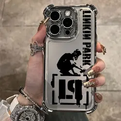 Band Linkin Park Hot Cool Plating Phone Case - Samsung A02 4G (DDW - 7DDG0215B6)