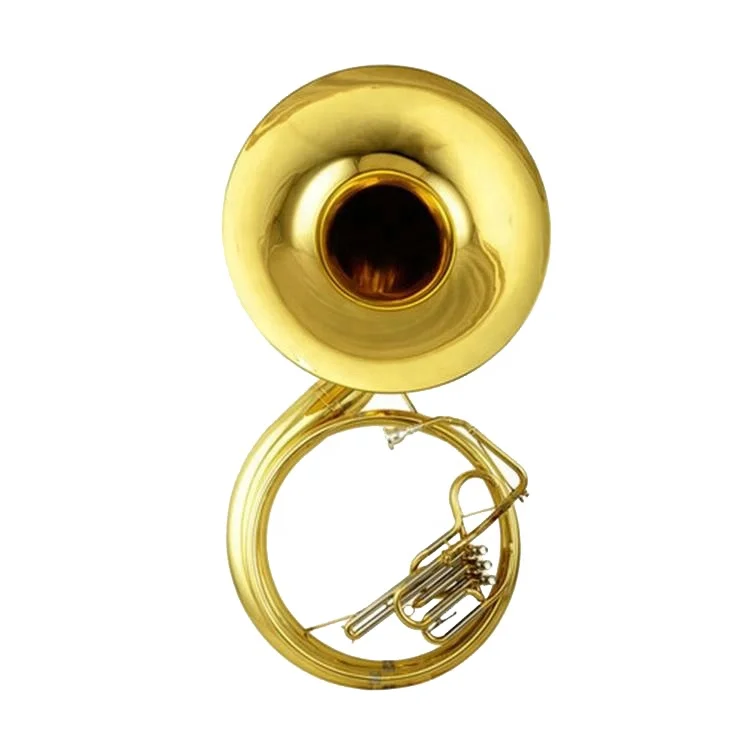 Seasound Factory Price High Quality Professional Sousaphone JYSS6000 BB Tone Brass Body With Gold Lacquer Surface